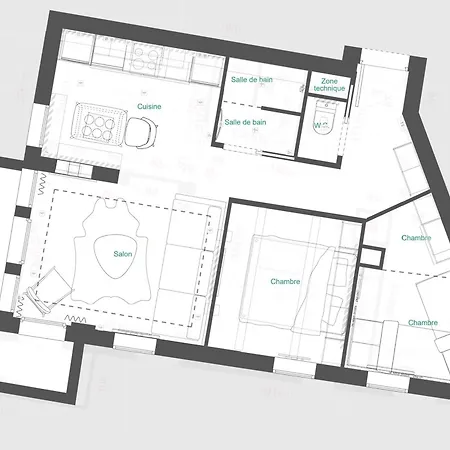 Appartement Renove, Balcon Sud - 5 Pers. - Fr-1-518-187 Val-dʼIsère